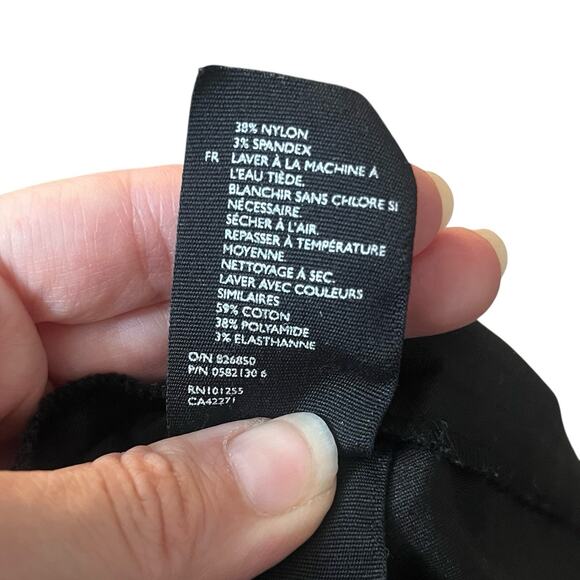 Cos Pleated Mini Dress Size 2 Fit And Flare Minimalist Classic Preppy V Neck - Picture 8 of 8